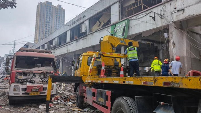 В Китае на рынке взорвался газ: 11 жертв и 144 пострадавших