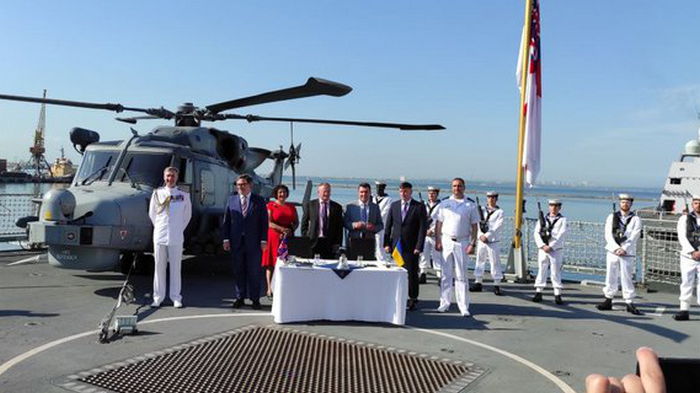 Украина и Великобритания будут вместе строить корабли и военные базы