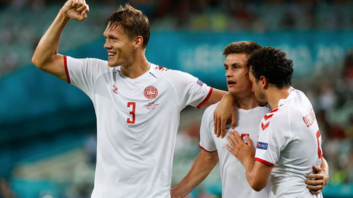 Дания побила личный рекорд по забитым голам на Евро