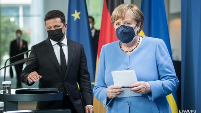 Переговоры Зеленского и Меркель продолжались более 4 часов - ОП