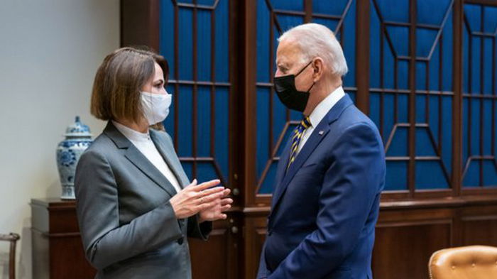 Байден встретился с Тихановской в Белом доме