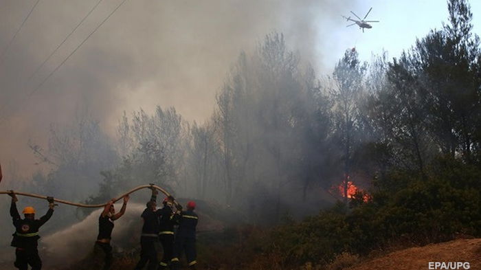 Украина направит в Грецию сотню пожарных
