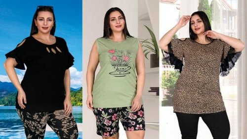 Женские футболки больших размеров: особенности выбора