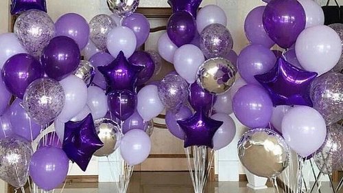 «Мир шаров»: фонтан из шариков и другие оригинальные композиции