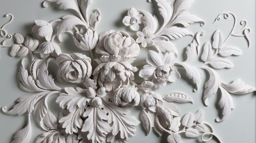 Декоративное гипсовое панно - оригинальное украшение интерьера