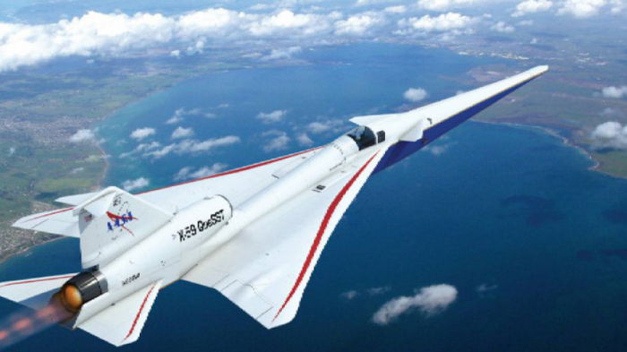 В NASA создали сверхзвуковой самолет без лобового стекла