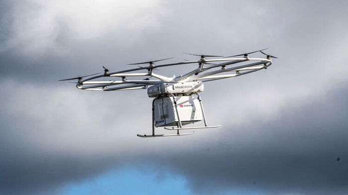 Volocopter показала испытания тяжёлого грузового дрона (видео)