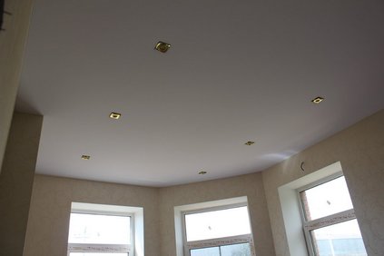 тканевый натяжной потолок