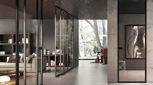Стеклянные двери, их виды и достоинства