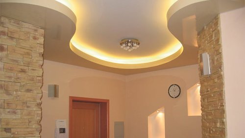 потолок из гипсокартона