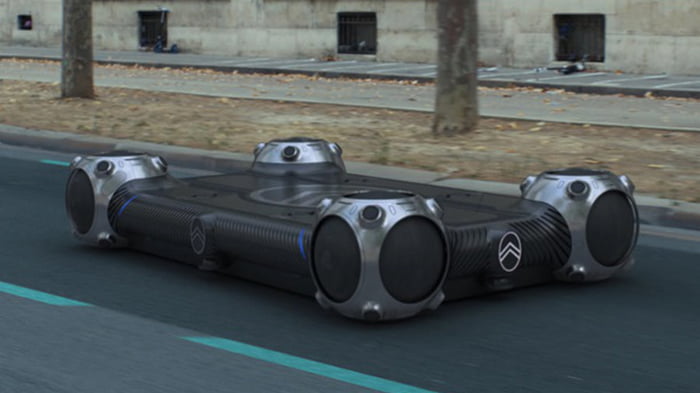 Компания Citroen показала беспилотные платформы для города