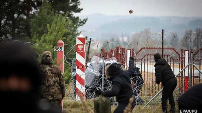 Мигранты опять пытались прорваться в Польшу