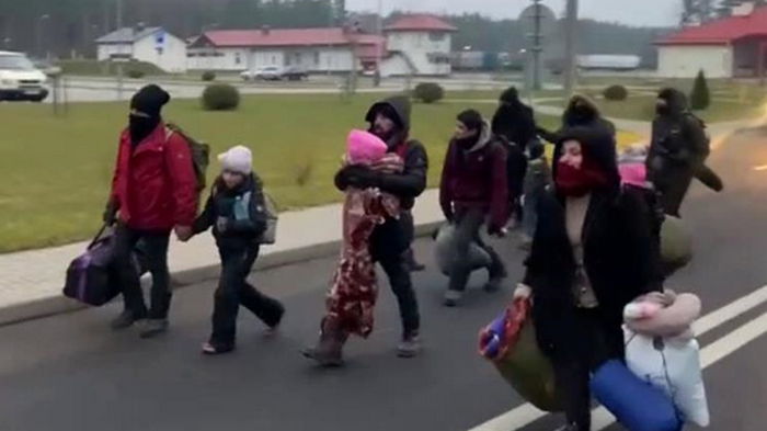 Часть мигрантов направилась вглубь Беларуси