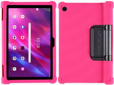 Силиконовый чехол для Lenovo Yoga Tab 11 Малиновый