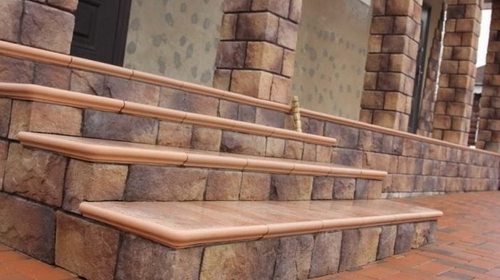 Преимущества и недостатки клинкерных ступеней