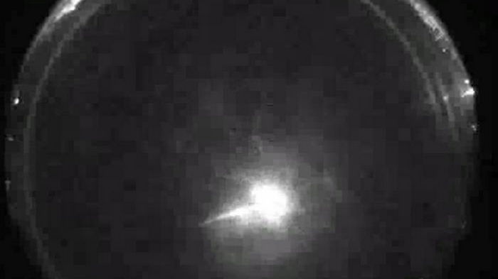 В США в атмосфере сгорел осколок кометы (видео)