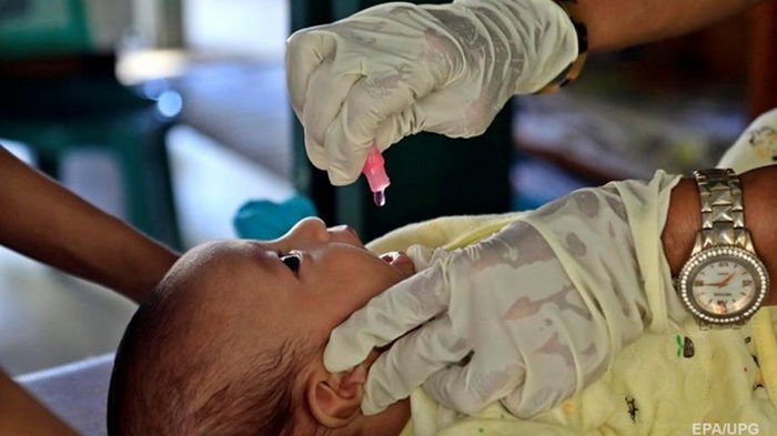 В Украине начали отслеживать заболевания полиомиелитом
