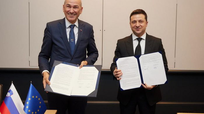 Словения подписала декларацию о поддержке европерспективы Украины