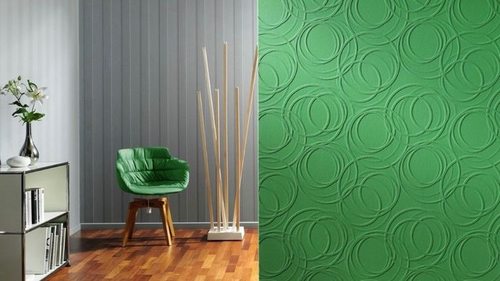 Обои под покраску и их виды