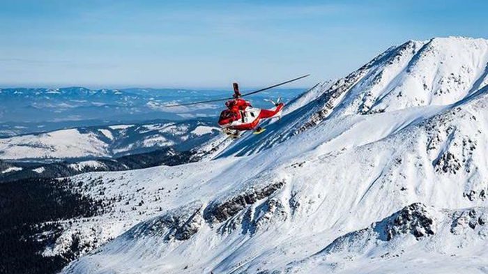 Застрявшую в Татрах украинскую туристку спасали вертолетом