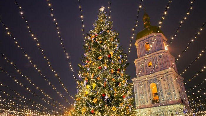 Украинская елка попала в рейтинг самых красивых в Европе