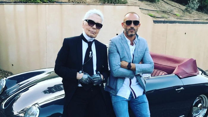Телохранитель Карла Лагерфельда стал дизайнером бренда Karl Lagerfeld