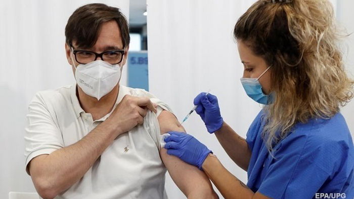 В Украине выросли темпы вакцинации