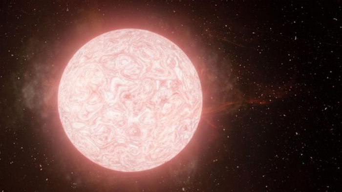 Астрономы зафиксировали смерть сверхгигантской звезды (видео)