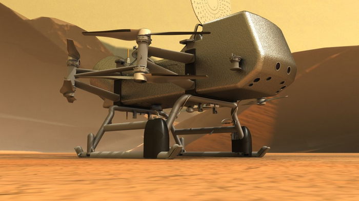 Представлен новый космический вертолет будет исследовать Титан (видео)