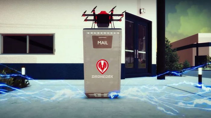 Инженеры создали «умный» почтовый ящик: принимает посылки от дрона и отпугивает воров