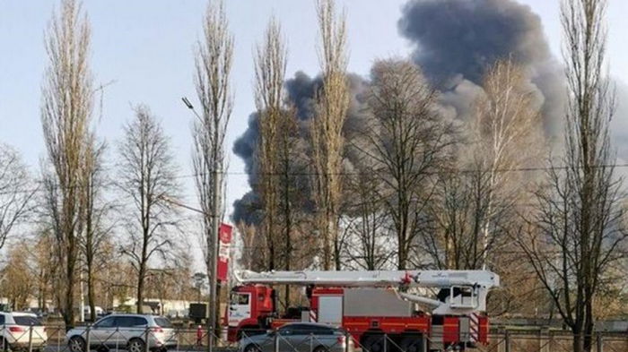 В Брянске потушили пожар на нефтебазе Транснефти
