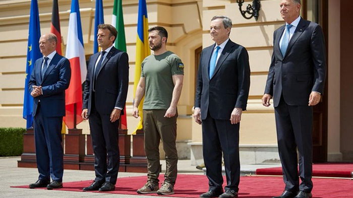 Лидеры 4 стран ЕС поддержали кандидатство Украины