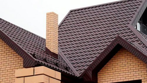 кровля с металлочерепицей