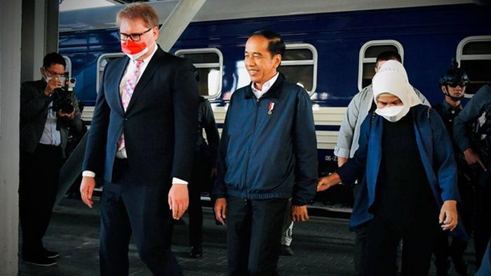 Президент Индонезии Видодо прибыл в Киев