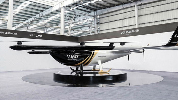 Volkswagen представила прототип беспилотного аэротакси