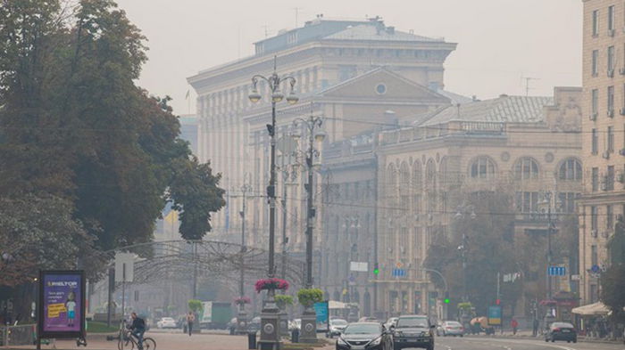 Киев на первом месте в мире по загрязнению воздуха
