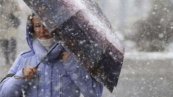 В Украину идет похолодание со снегом