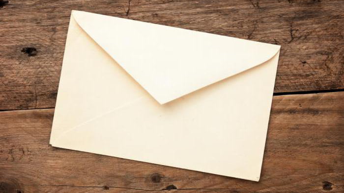 Виды конвертов и варианты их использования