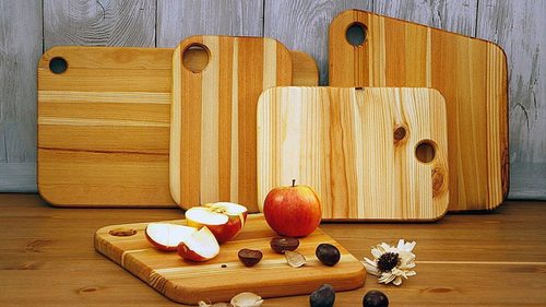 разделочная доска из дерева