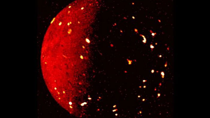 Космический зонд «Юнона» зафиксировал вулканические извержения на спутнике Юпитера Ио