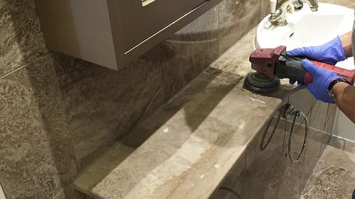 полировка мрамора