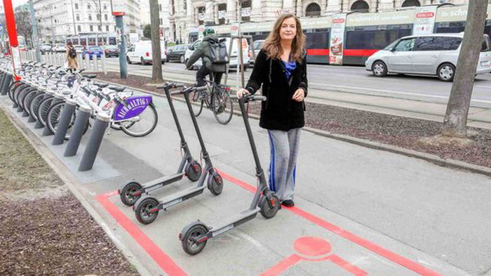 В Вене вводятся новые правила пользования электросамокатами