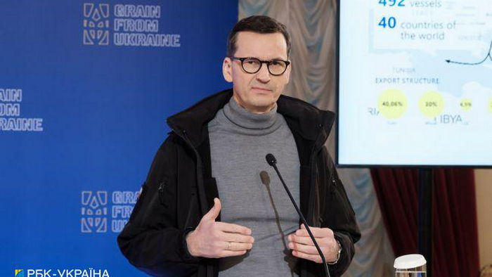 Польша введет ограничения на импорт украинского зерна: Моравецкий объяснил причину