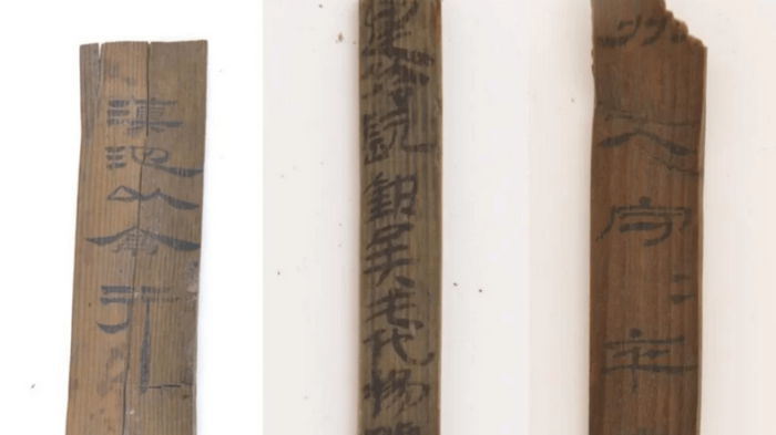 Археологи обнаружили тысячи бамбуковых и деревянных пластинок с надписями