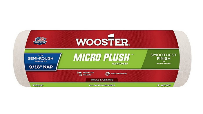 Валик Micro Plush от WoosterBrush: лучший валик без шагрени