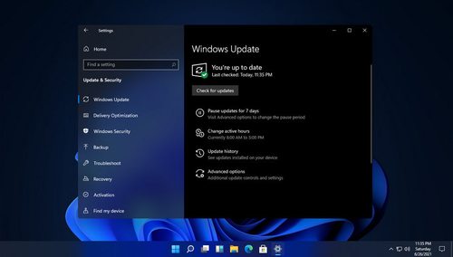 обновления Windows 11