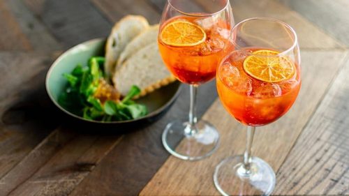 коктейль Апероль шприц