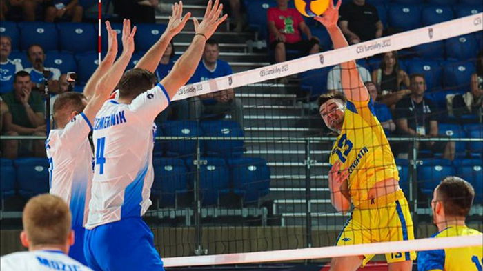 Украина проиграла в четвертьфинале волейбольного Евро