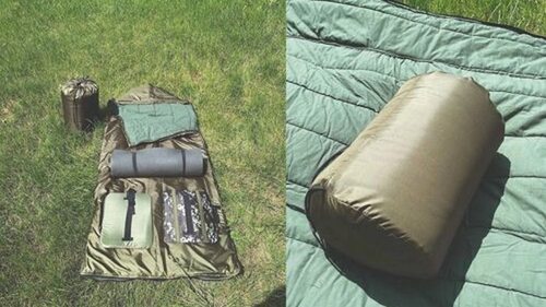 Як вибрати зимовий спальний мішок для військових