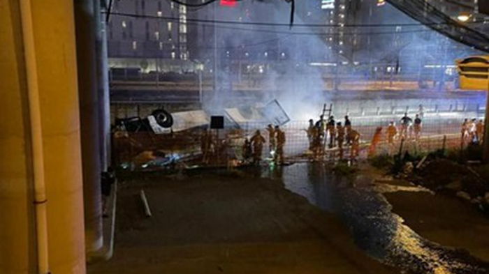 В Венеции во время падения автобуса с эстакады погиб 21 человек